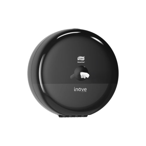 Dispenser-papel-higiênico-rolo-SmartOne-preto